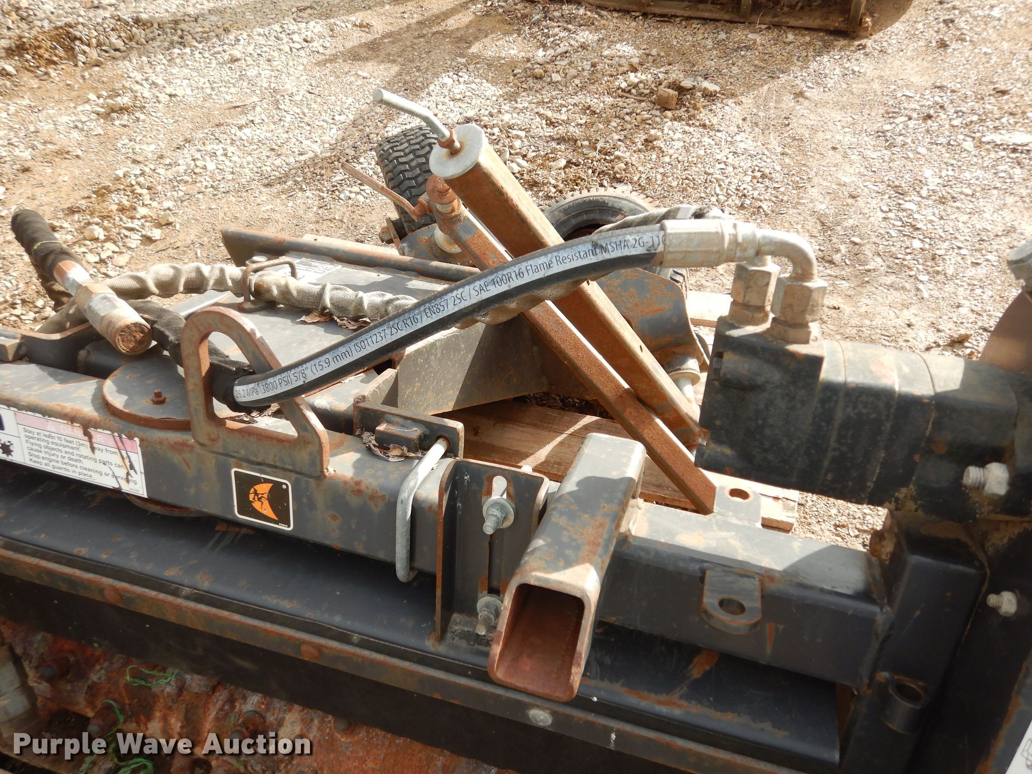 (2) Ditch Witch skid steer power rake in Manhattan, KS Item JQ9921