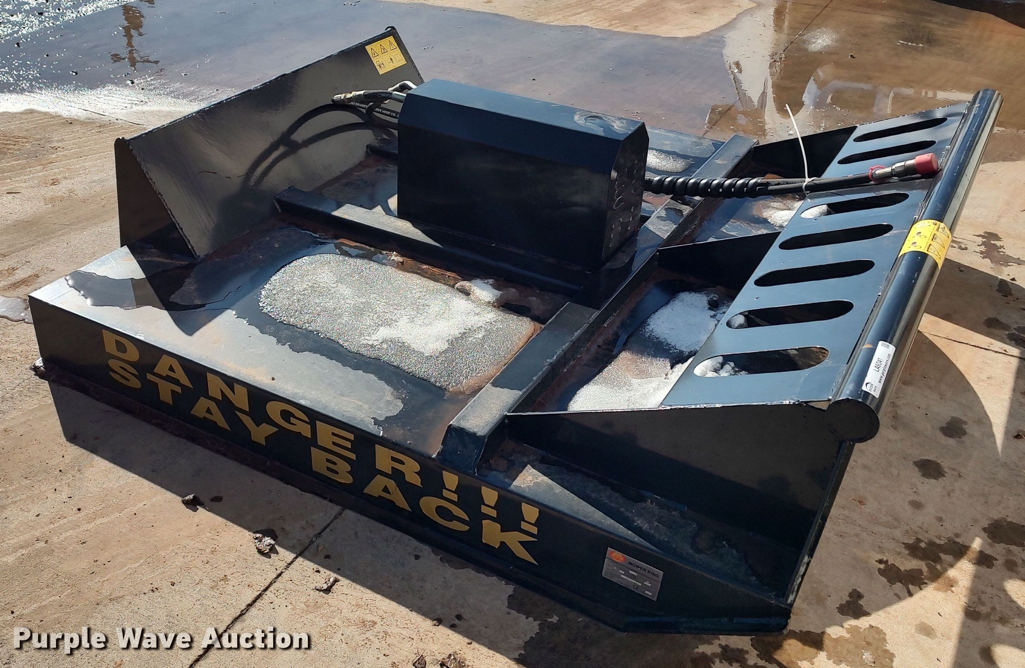 2022 Mower King SSRC skid steer rotary mower in Yukon, OK Item LA9341