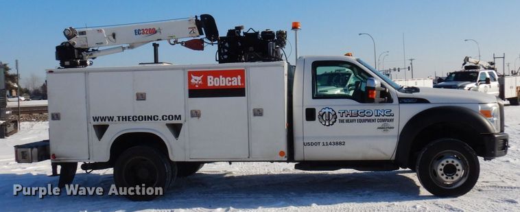 image for item AF9347 2012 Ford F550 Super Duty XL  utility / service truck