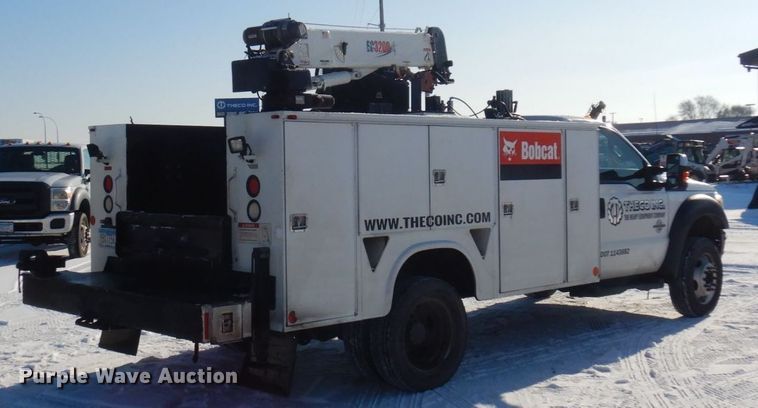 image for item AF9347 2012 Ford F550 Super Duty XL  utility / service truck