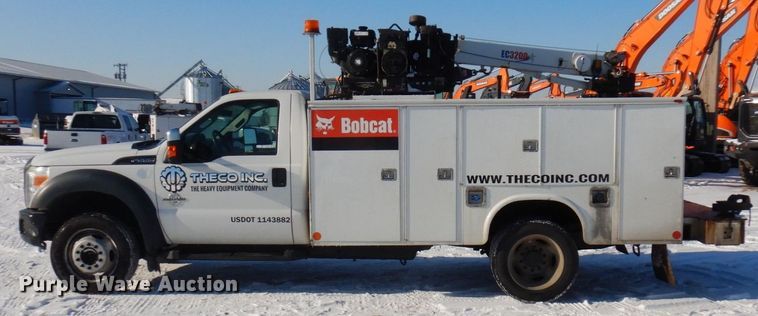 image for item AF9347 2012 Ford F550 Super Duty XL  utility / service truck