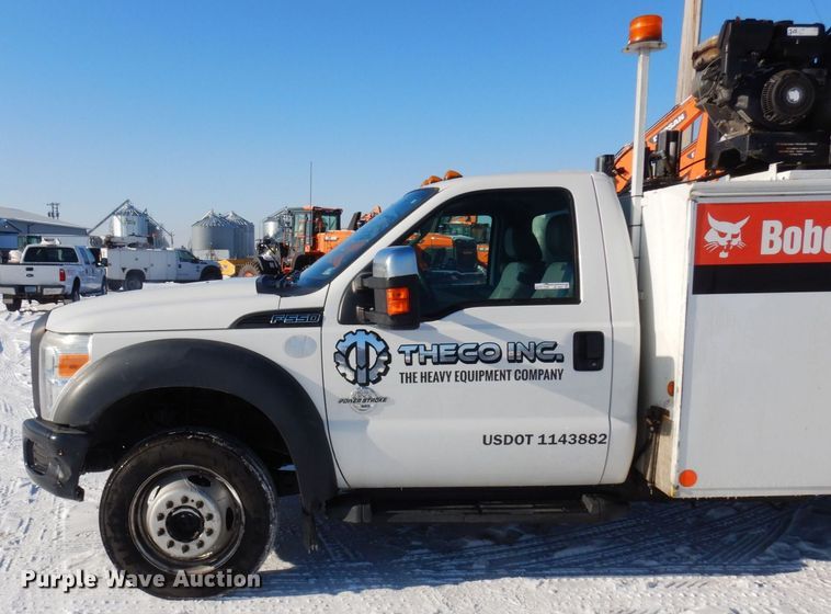 image for item AF9347 2012 Ford F550 Super Duty XL  utility / service truck