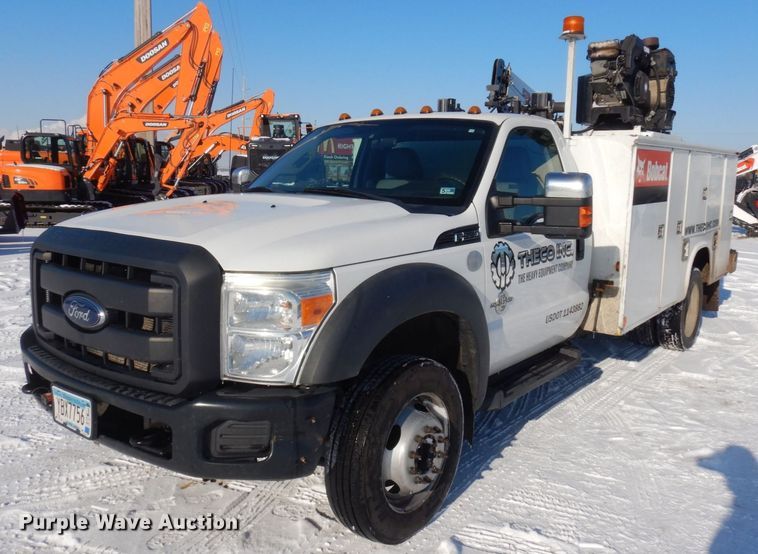 image for item AF9347 2012 Ford F550 Super Duty XL  utility / service truck