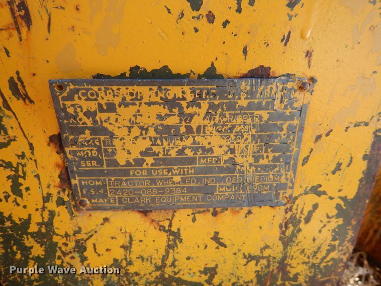 image for item DF8322 1988 Fiat-Allis 14C  dozer