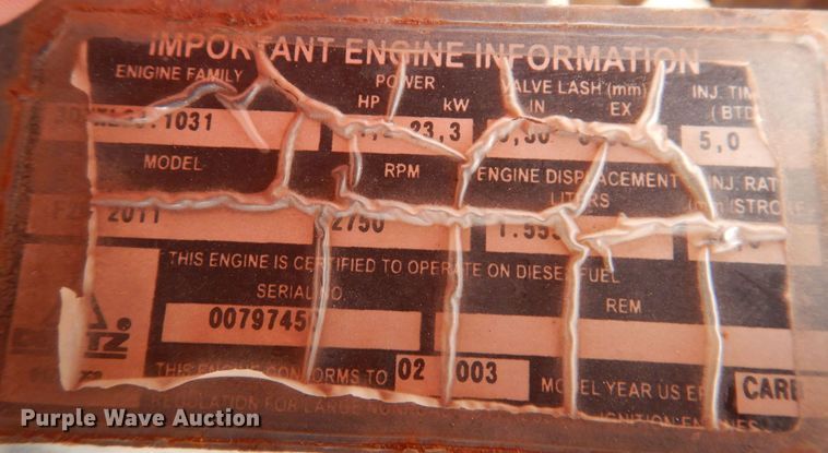 image for item DK1997 2003 Atlas Copco XAS 56  air compressor