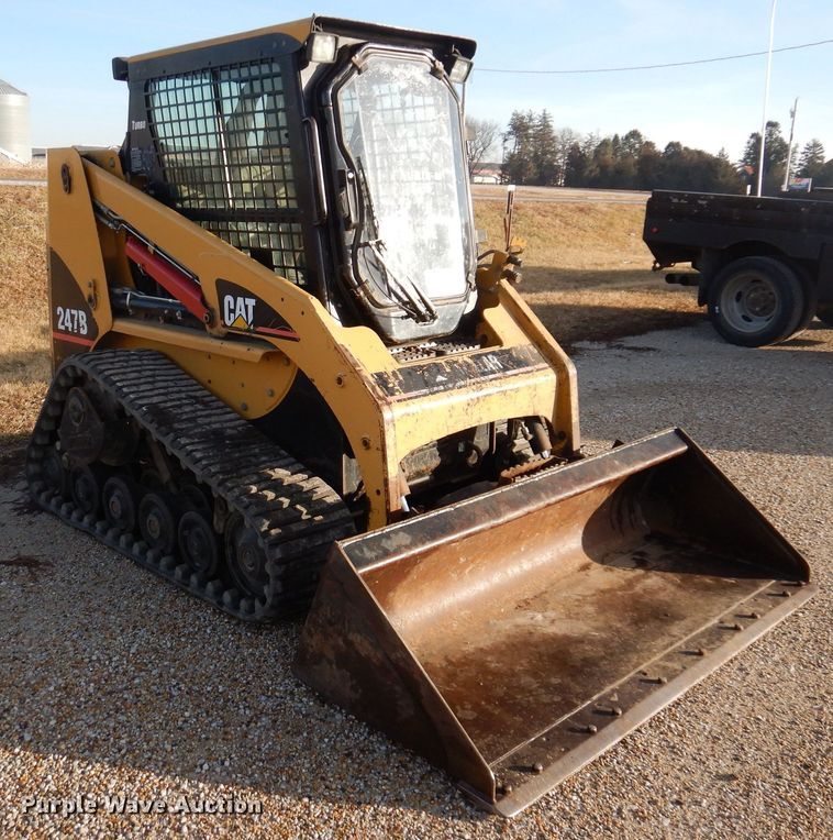 image for item DK2091 2007 Caterpillar 247B  tracked skid steer loader
