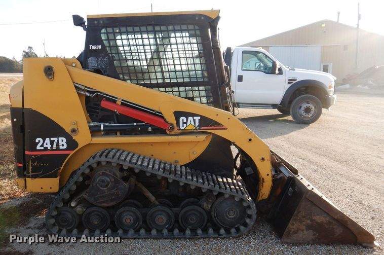 image for item DK2091 2007 Caterpillar 247B  tracked skid steer loader