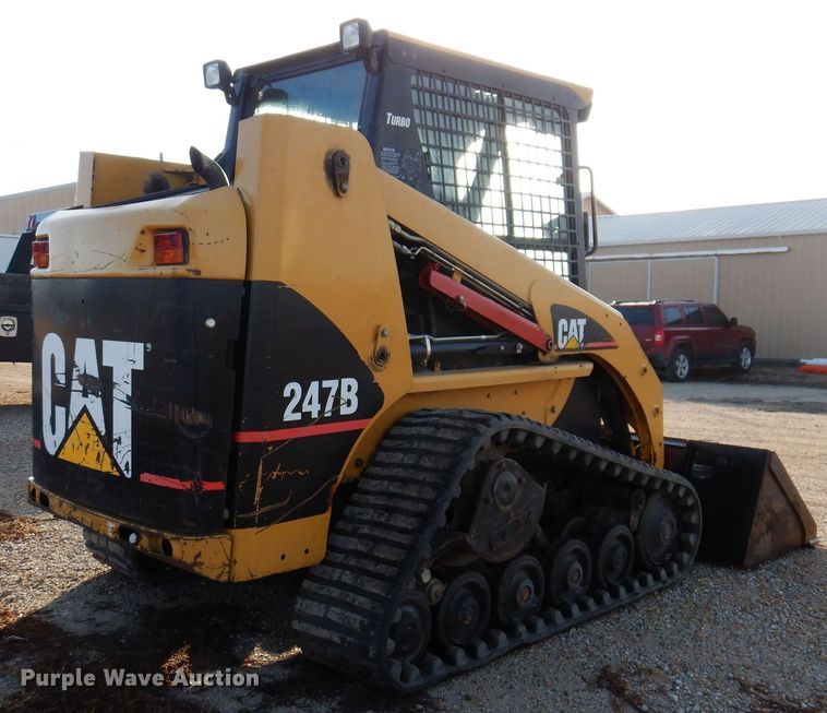 image for item DK2091 2007 Caterpillar 247B  tracked skid steer loader