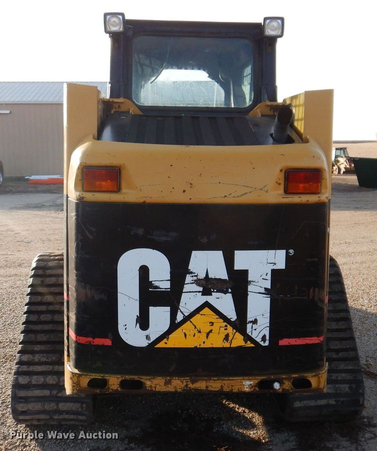 image for item DK2091 2007 Caterpillar 247B  tracked skid steer loader