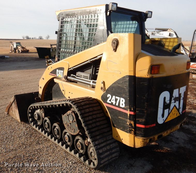 image for item DK2091 2007 Caterpillar 247B  tracked skid steer loader