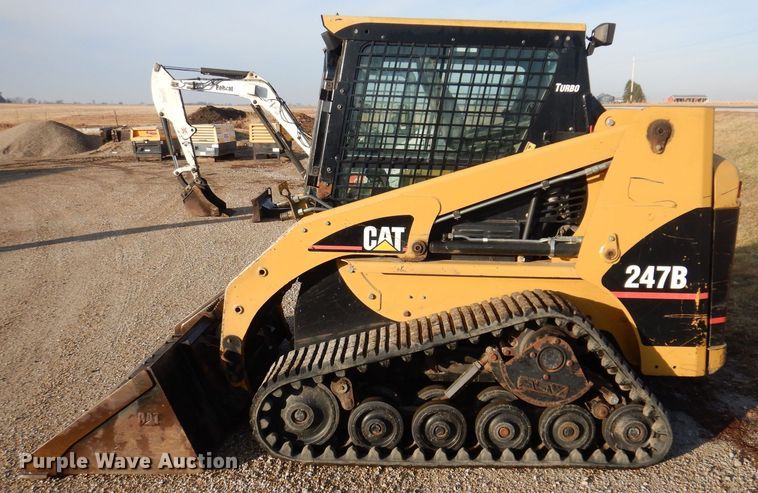 image for item DK2091 2007 Caterpillar 247B  tracked skid steer loader