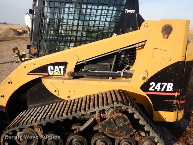 image for item DK2091 2007 Caterpillar 247B  tracked skid steer loader