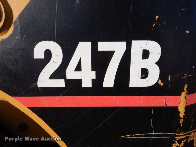 image for item DK2091 2007 Caterpillar 247B  tracked skid steer loader