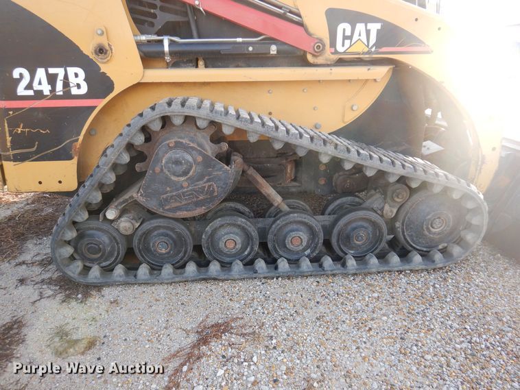 image for item DK2091 2007 Caterpillar 247B  tracked skid steer loader
