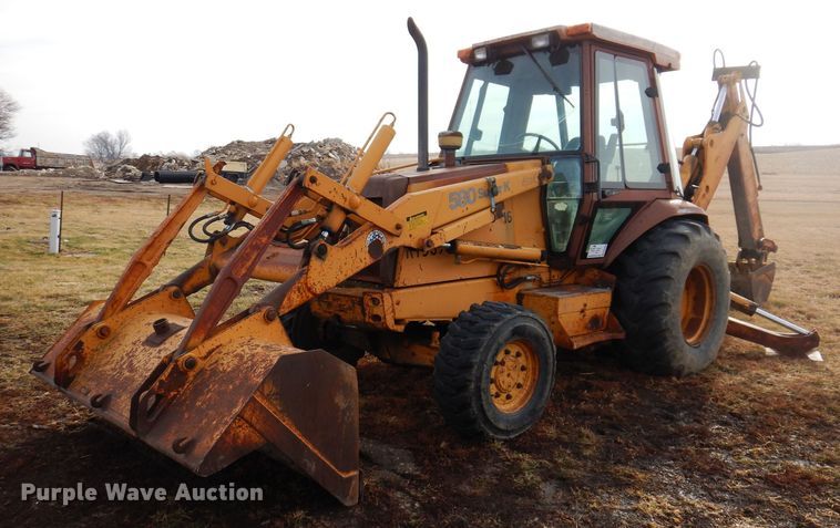 image for item DK2092 1992 Case 580 Super K  backhoe