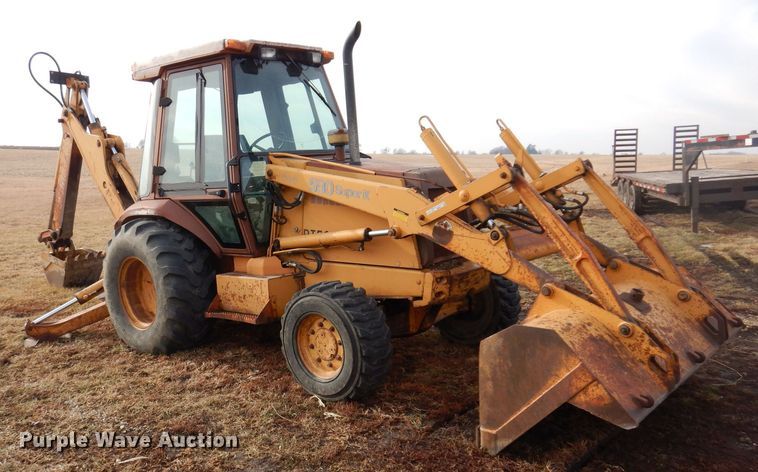 image for item DK2092 1992 Case 580 Super K  backhoe