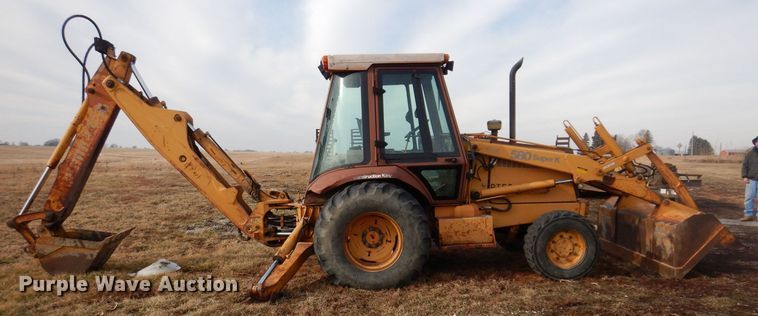 image for item DK2092 1992 Case 580 Super K  backhoe