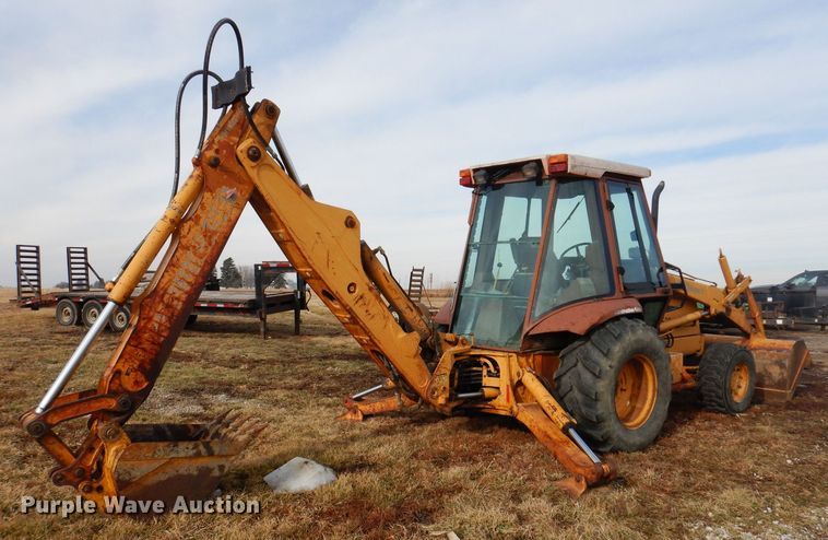 image for item DK2092 1992 Case 580 Super K  backhoe