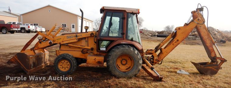 image for item DK2092 1992 Case 580 Super K  backhoe