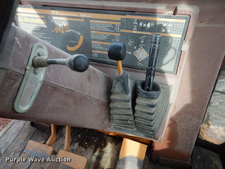 image for item DK2092 1992 Case 580 Super K  backhoe