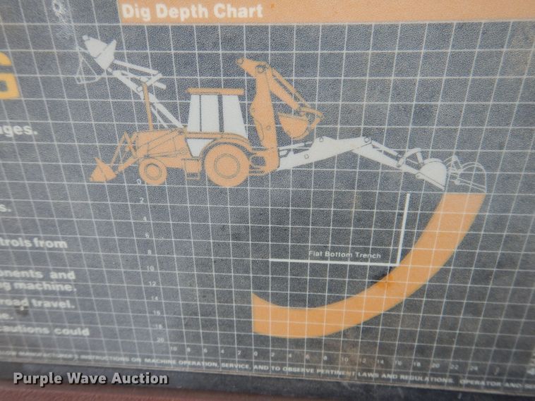 image for item DK2092 1992 Case 580 Super K  backhoe