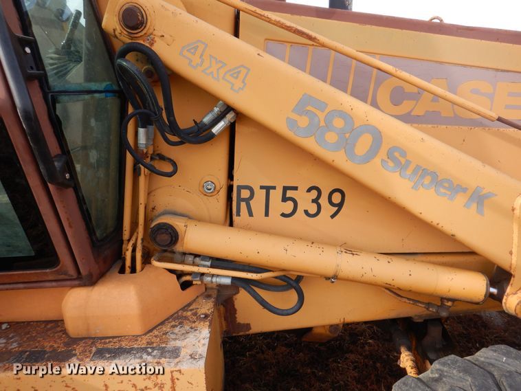 image for item DK2092 1992 Case 580 Super K  backhoe