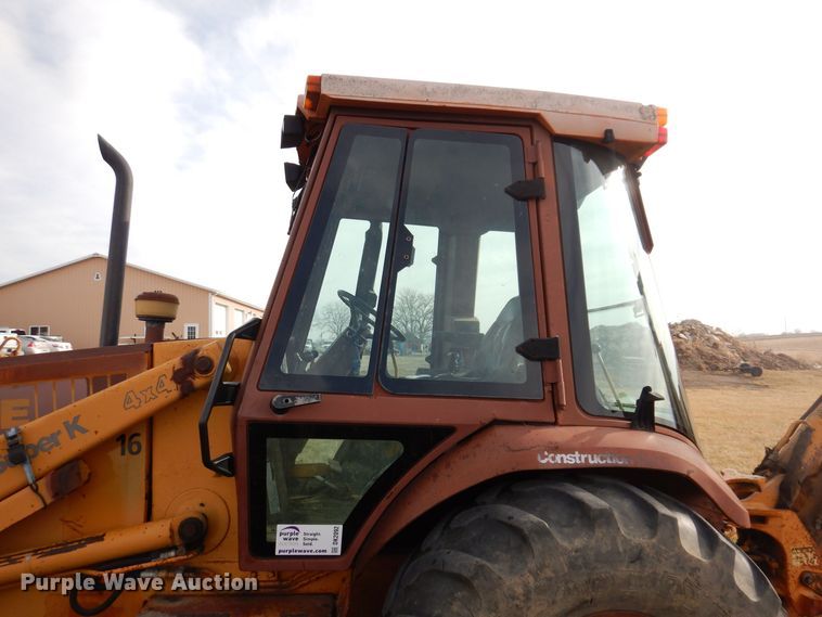 image for item DK2092 1992 Case 580 Super K  backhoe
