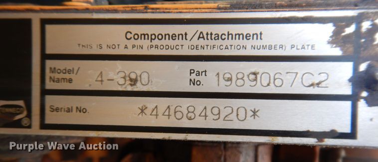 image for item DK2092 1992 Case 580 Super K  backhoe