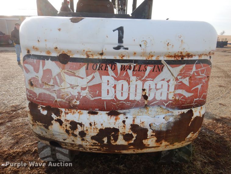 image for item DK2093 2004 Bobcat 334  mini excavator