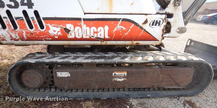 image for item DK2093 2004 Bobcat 334  mini excavator