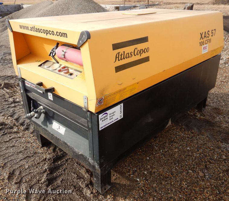 image for item DK2094 2006 Atlas Copco XAS 57  air compressor
