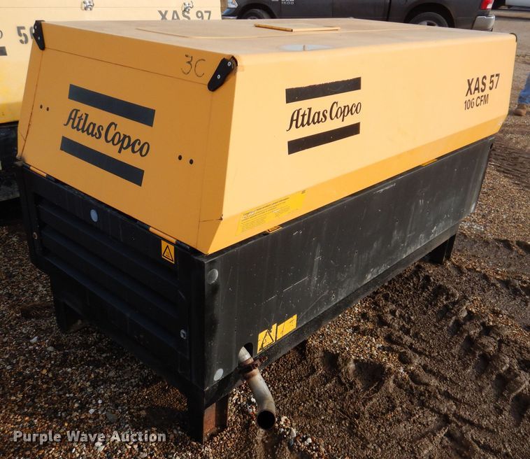 image for item DK2094 2006 Atlas Copco XAS 57  air compressor
