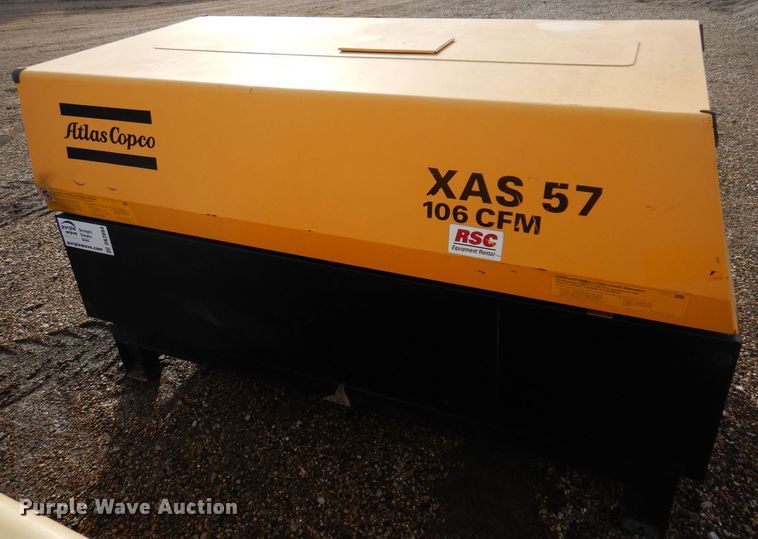 image for item DK2094 2006 Atlas Copco XAS 57  air compressor