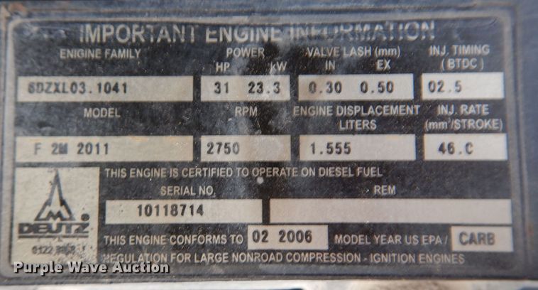 image for item DK2094 2006 Atlas Copco XAS 57  air compressor