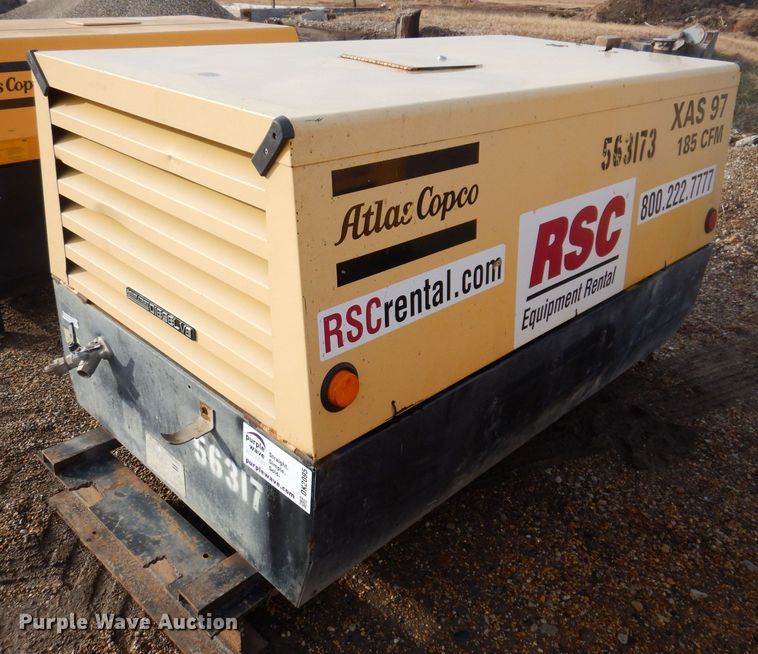 image for item DK2095 2005 Atlas Copco XAS 97  air compressor