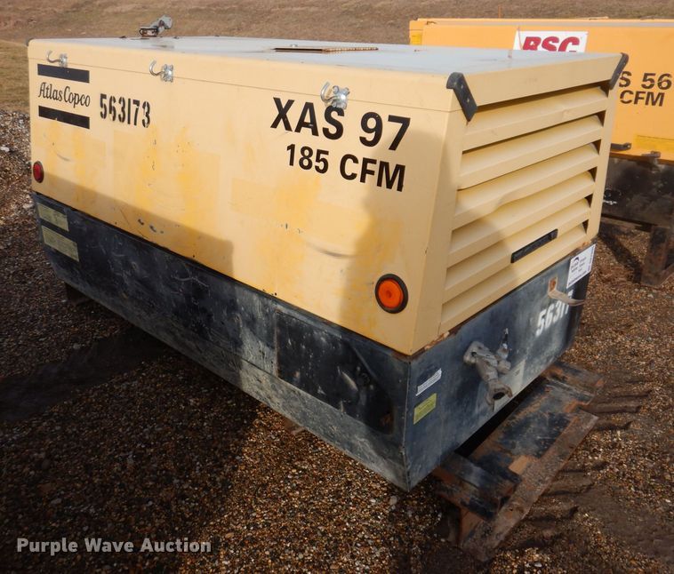 image for item DK2095 2005 Atlas Copco XAS 97  air compressor