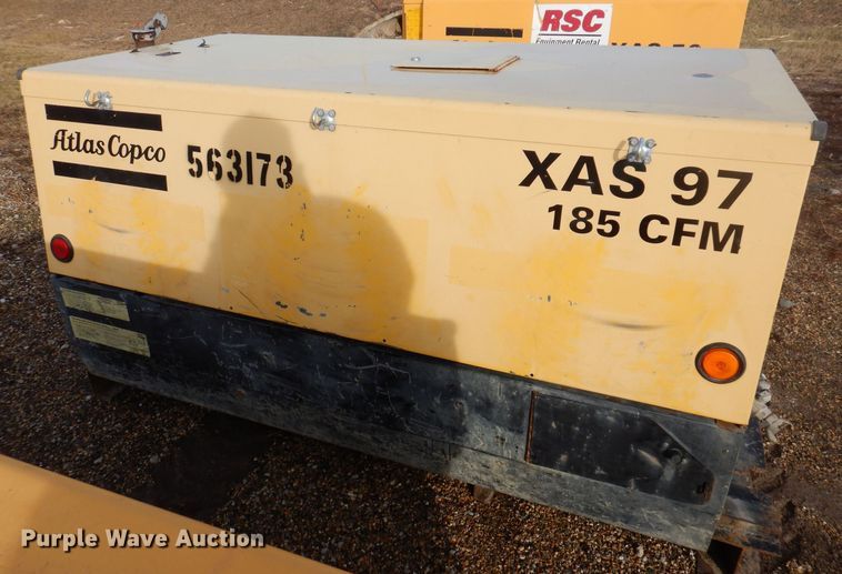 image for item DK2095 2005 Atlas Copco XAS 97  air compressor