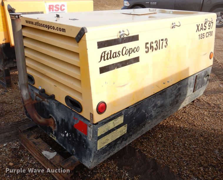 image for item DK2095 2005 Atlas Copco XAS 97  air compressor