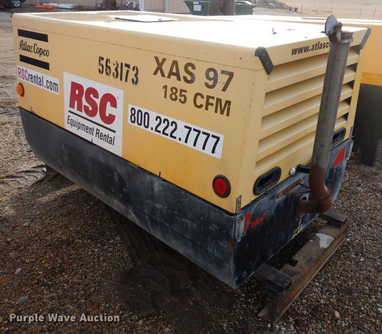 image for item DK2095 2005 Atlas Copco XAS 97  air compressor