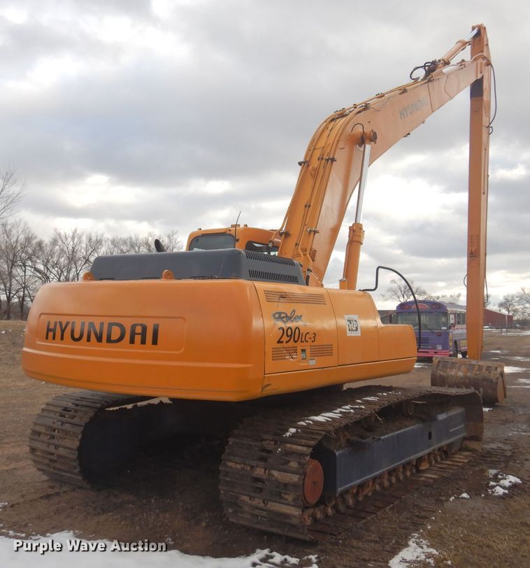 image for item DO3700 2000 Hyundai Robex 290 LC-3  excavator