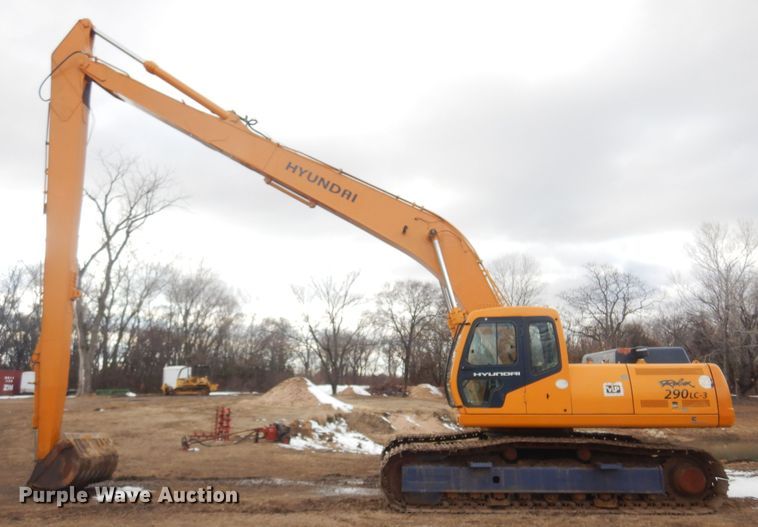 image for item DO3700 2000 Hyundai Robex 290 LC-3  excavator