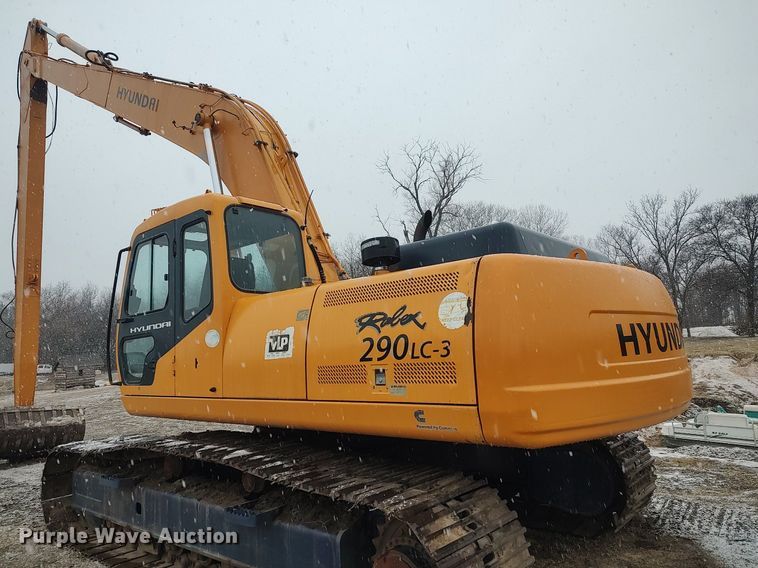 image for item DO3700 2000 Hyundai Robex 290 LC-3  excavator