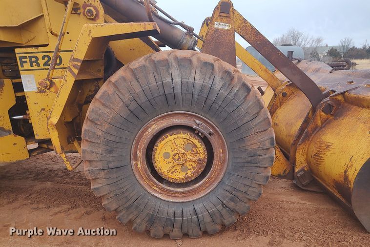 image for item DO3712 1987 Fiat-Allis FR20  wheel loader