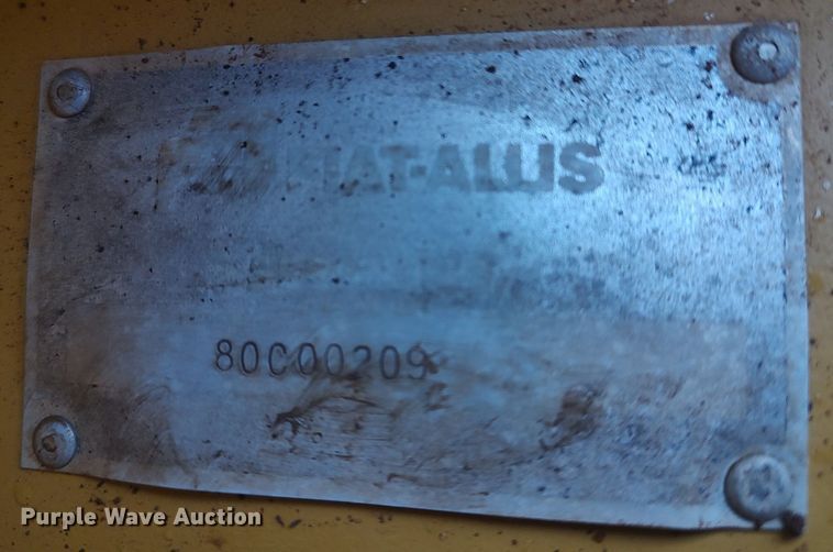 image for item DO3712 1987 Fiat-Allis FR20  wheel loader