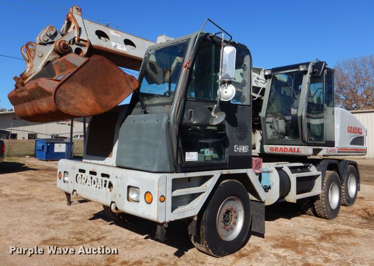 image for item DP8608 Gradall XL4100 ii  wheeled excavator