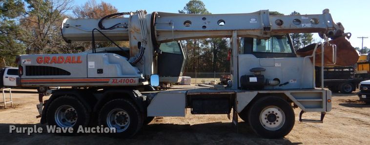 image for item DP8608 Gradall XL4100 ii  wheeled excavator