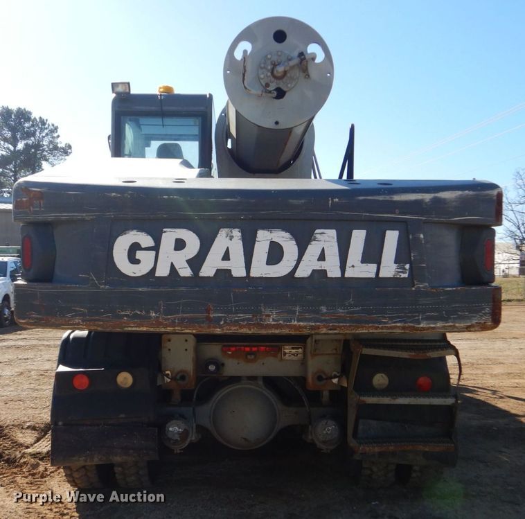 image for item DP8608 Gradall XL4100 ii  wheeled excavator