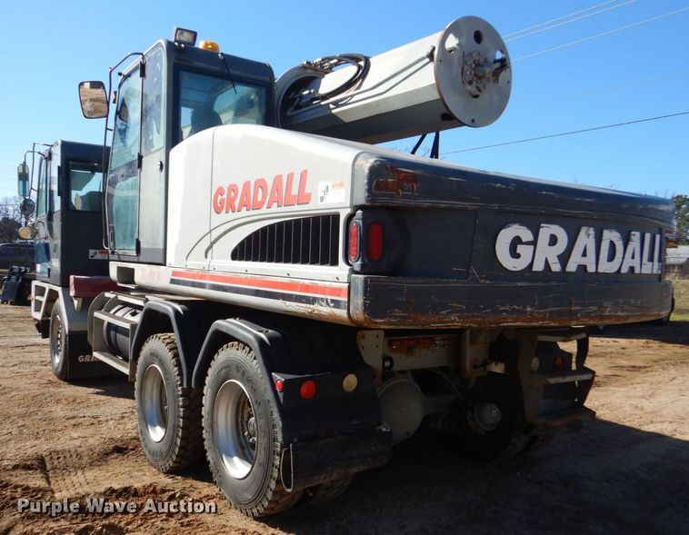 image for item DP8608 Gradall XL4100 ii  wheeled excavator