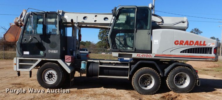 image for item DP8608 Gradall XL4100 ii  wheeled excavator