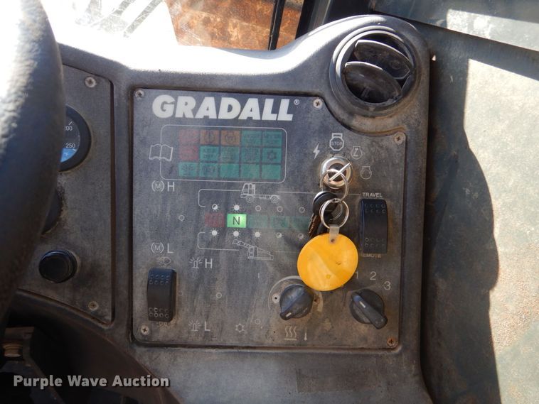 image for item DP8608 Gradall XL4100 ii  wheeled excavator